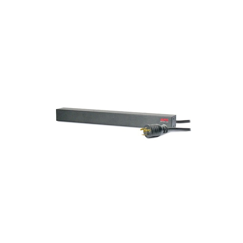 APC Rack PDU, Basic, 1U, 16A, 208V unité de distribution d'énergie Noir APC Rack PDU, Basic, 1U, 16A, 208V unité de distribution d'énergie Noir