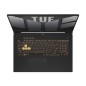ASUS TUF Gaming F17 FX707ZC4-HX111W Intel® Core™ i5 i5-12500H Ordinateur portable 43,9 cm (17.3") Full HD 16 Go DDR4-SDRAM 512