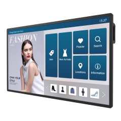 BenQ IL4301 Écran plat interactif 109,2 cm (43") ADS 400 cd m² 4K Ultra HD Noir Écran tactile Intégré dans le processeur