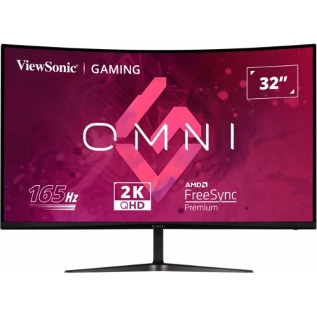 Viewsonic VX Series VX3218C-2K écran plat de PC 81,3 cm (32") 2560 x 1440 pixels Quad HD LED Noir