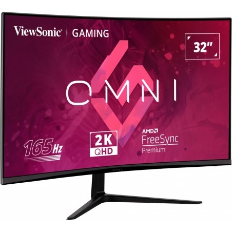 Viewsonic VX Series VX3218C-2K écran plat de PC 81,3 cm (32") 2560 x 1440 pixels Quad HD LED Noir
