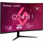 Viewsonic VX Series VX3218C-2K écran plat de PC 81,3 cm (32") 2560 x 1440 pixels Quad HD LED Noir