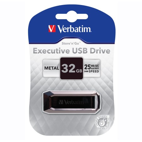 Verbatim Executive USB Drive 32GB lecteur USB flash 32 Go USB Type-A 2.0
