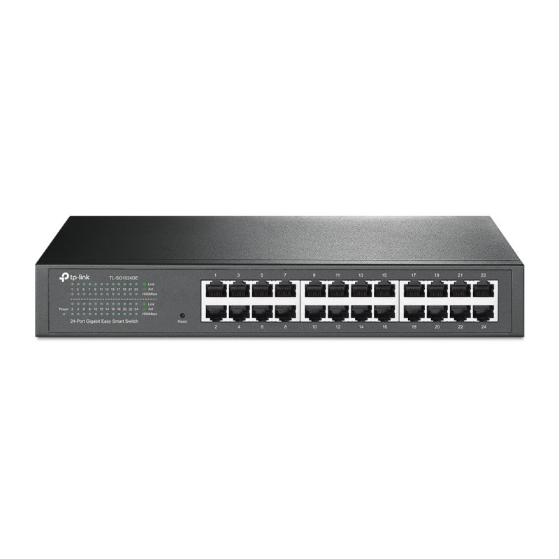 TP-Link TL-SG1024DE Géré L2 Gigabit Ethernet (10/100/1000) 1U Noir TP-Link TL-SG1024DE Géré L2 Gigabit Ethernet (10/100/1000) 1U Noir