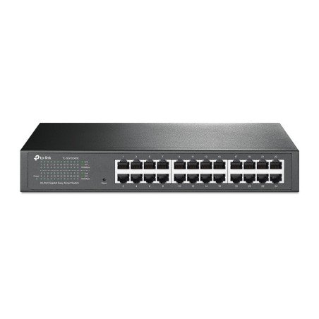 TP-Link TL-SG1024DE Géré L2 Gigabit Ethernet (10 100 1000) 1U Noir