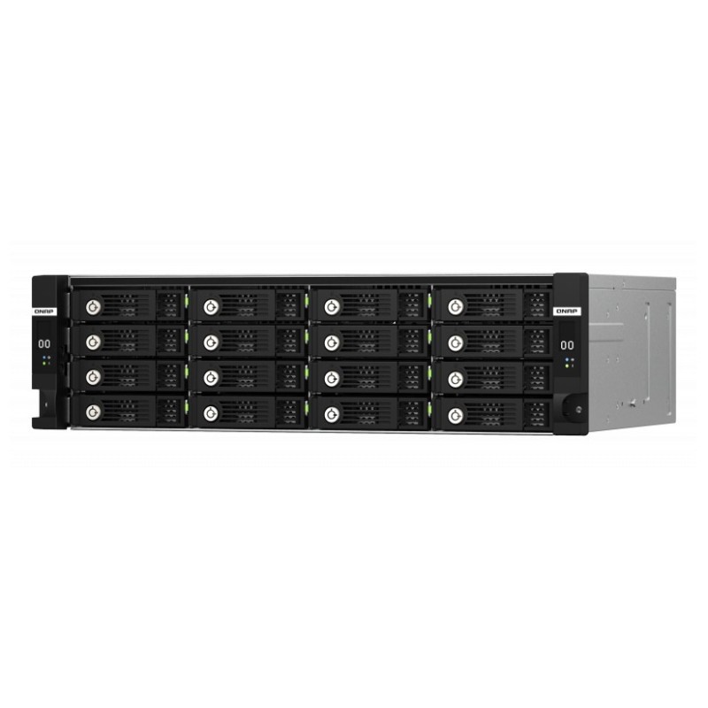 QNAP TL-R1620Sdc Boîtier disque dur/SSD Noir 2.5/3.5"