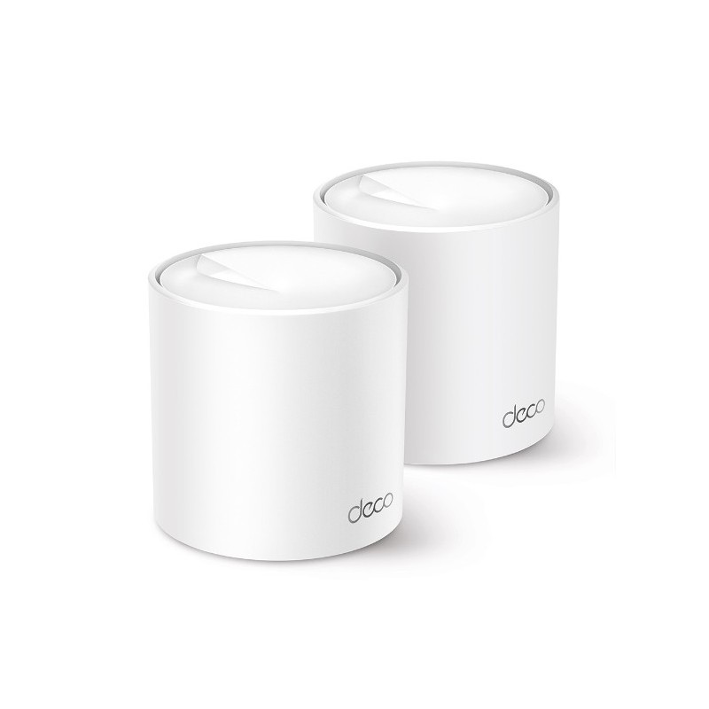 TP-Link Deco X50 (2-pack) Bi-bande (2,4 GHz / 5 GHz) Wi-Fi 6 (802.11ax) Blanc 3 Interne TP-Link Deco X50 (2-pack) Bi-bande (2,4 GHz / 5 GHz) Wi-Fi 6 (802.11ax) Blanc 3 Interne