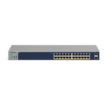 NETGEAR GS724TPP Géré L2 Gigabit Ethernet (10/100/1000) Connexion Ethernet, supportant l'alimentation via ce port (PoE) Gris