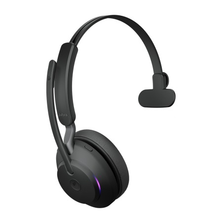 Jabra Evolve2 65 Casque Sans fil Arceau Bureau/Centre d'appels USB Type-A Bluetooth Socle de chargement