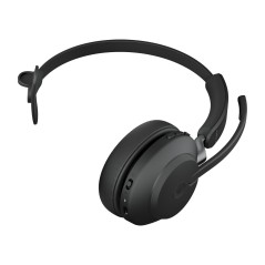 Jabra Evolve2 65 Casque Sans fil Arceau Bureau Centre d'appels USB Type-A Bluetooth Socle de chargement