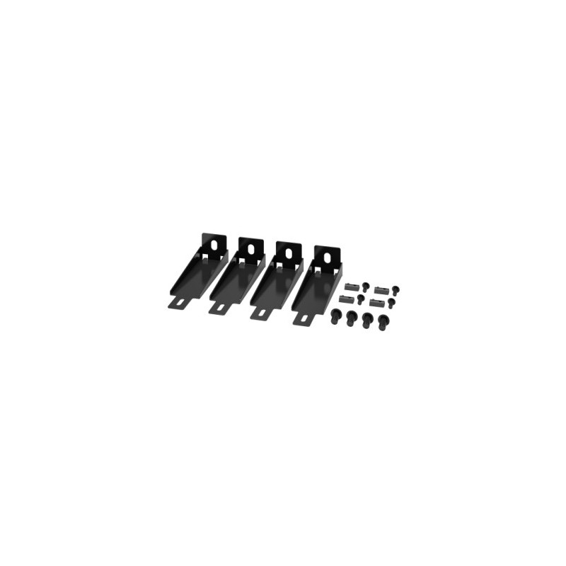 APC Confinement NetShelter - Support d'installation du cadre sur la baie - lot de 4 - noir - Professionnels APC Confinement NetShelter - Support d'installation du cadre sur la baie - lot de 4 - noir - Professionnels