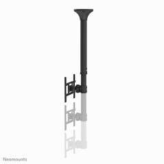 Neomounts FPMA-C200BLACK Support de plafond pour écran de 10-40" - h64-104 cm