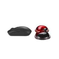 Kensington Repose-poignet Slim Duo Gel pour souris trackball - Rouge