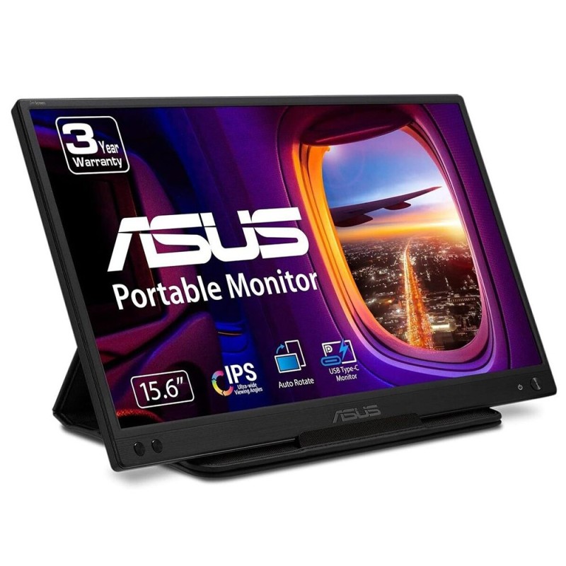 ASUS ZenScreen MB166C écran plat de PC 39,6 cm (15.6") 1920 x 1080 pixels Full HD LED Noir ASUS ZenScreen MB166C écran plat de PC 39,6 cm (15.6") 1920 x 1080 pixels Full HD LED Noir
