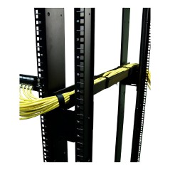 APC NetShelter - Gestionnaire de câbles horizontal - Rainure latérale 18 à 30P - 0U