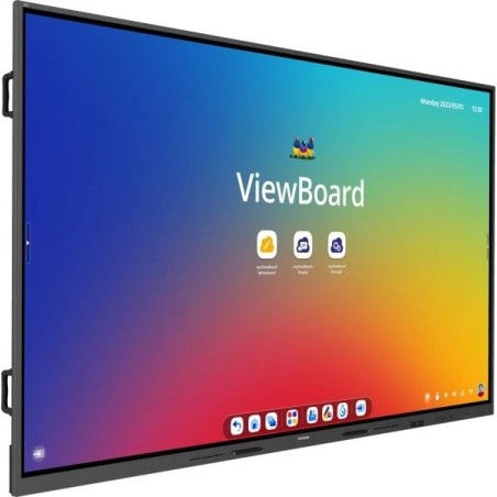 Viewsonic IFP110 tableau blanc interactif 2,79 m (110") 3840 x 2160 pixels Écran tactile Noir HDMI