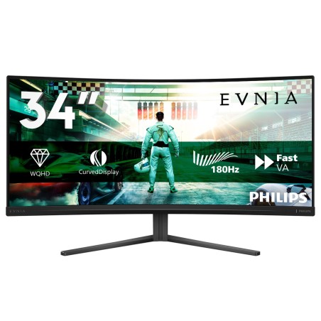 Philips Evnia 34M2C3500L/00 écran plat de PC 86,4 cm (34") 3440 x 1440 pixels Wide Quad HD LCD Noir