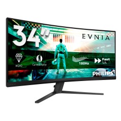 Philips Evnia 34M2C3500L 00 écran plat de PC 86,4 cm (34") 3440 x 1440 pixels Wide Quad HD LCD Noir
