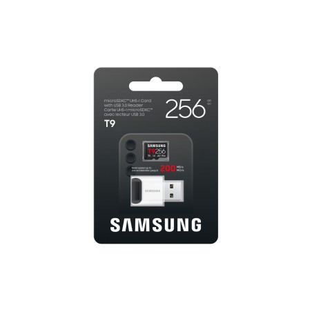 Samsung Carte microSDXC™ UHS-I 256 Go avec lecteur USB