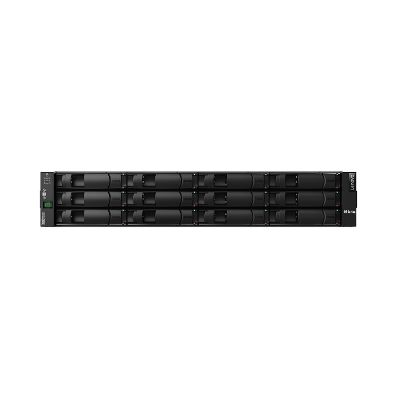 Lenovo ThinkSystem DE2000H boîtier de disques 0 To Rack (2 U) Noir Lenovo ThinkSystem DE2000H boîtier de disques 0 To Rack (2 U) Noir