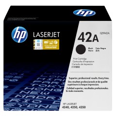 HP 42A toner LaserJet noir authentique