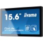 iiyama ProLite TF1634MC-B8X écran plat de PC 39,6 cm (15.6") 1920 x 1080 pixels Full HD LED Écran tactile Multi-utilisateur Noir