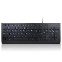 Lenovo Essential clavier Universel USB QWERTY Anglais britannique Noir
