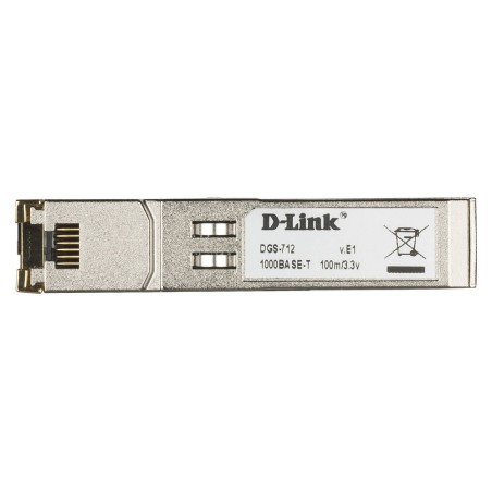 D-Link DGS-712 module émetteur-récepteur de réseau Cuivre 1000 Mbit/s SFP