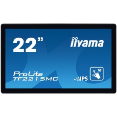 iiyama ProLite TF2215MC-B2 écran plat de PC 54,6 cm (21.5") 1920 x 1080 pixels Full HD LED Écran tactile Multi-utilisateur Noir