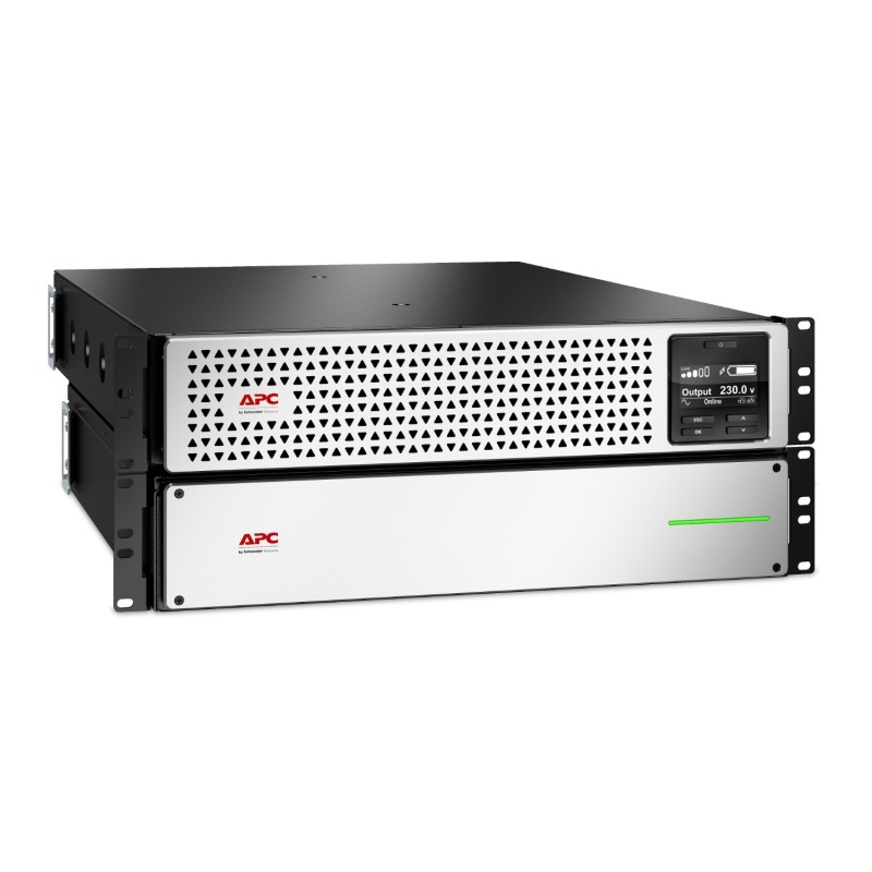 APC SRTL1500RM4UXLI alimentation d'énergie non interruptible Double-conversion (en ligne) 1,5 kVA 1350 W 8 sortie(s) CA APC SRTL1500RM4UXLI alimentation d'énergie non interruptible Double-conversion (en ligne) 1,5 kVA 1350 W 8 sortie(s) CA