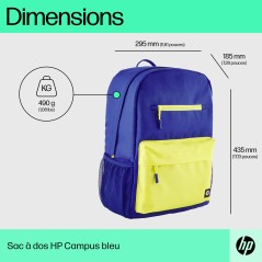 HP Sac à dos Campus (bleu)