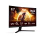 AOC G4 CQ32G4VEAD écran plat de PC 80 cm (31.5") 2560 x 1440 pixels Noir, Gris