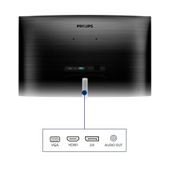 Philips E Line 325E1C 00 écran plat de PC 80 cm (31.5") 2560 x 1440 pixels Quad HD LCD Noir