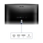 Philips E Line 325E1C/00 écran plat de PC 80 cm (31.5") 2560 x 1440 pixels Quad HD LCD Noir Philips E Line 325E1C/00 écran plat de PC 80 cm (31.5") 2560 x 1440 pixels Quad HD LCD Noir