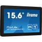 iiyama ProLite TF1633MSC-B1 écran plat de PC 39,6 cm (15.6") 1920 x 1080 pixels Full HD Écran tactile Noir