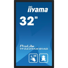 iiyama TF3239AS-B1AG écran plat de PC 80 cm (31.5") 1920 x 1080 pixels Full HD LED Écran tactile Noir
