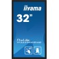 iiyama TF3239AS-B1AG écran plat de PC 80 cm (31.5") 1920 x 1080 pixels Full HD LED Écran tactile Noir iiyama TF3239AS-B1AG écran plat de PC 80 cm (31.5") 1920 x 1080 pixels Full HD LED Écran tactile Noir