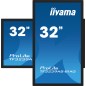 iiyama TF3239AS-B1AG écran plat de PC 80 cm (31.5") 1920 x 1080 pixels Full HD LED Écran tactile Noir iiyama TF3239AS-B1AG écran plat de PC 80 cm (31.5") 1920 x 1080 pixels Full HD LED Écran tactile Noir