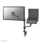 Neomounts DS20-425BL2 Support d'écran à fixer avec support pour ordinateur portable 17-27" - économie d'espace