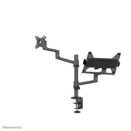 Neomounts DS20-425BL2 Support d'écran à fixer avec support pour ordinateur portable 17-27" - économie d'espace