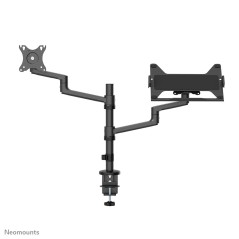 Neomounts DS20-425BL2 Support d'écran à fixer avec support pour ordinateur portable 17-27" - économie d'espace