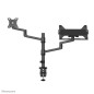 Neomounts DS20-425BL2 Support d'écran à fixer avec support pour ordinateur portable 17-27" - économie d'espace