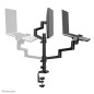 Neomounts DS20-425BL2 Support d'écran à fixer avec support pour ordinateur portable 17-27" - économie d'espace