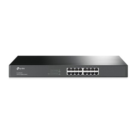 TP-Link TL-SG1016 Non-géré Gigabit Ethernet (10 100 1000) 1U Noir