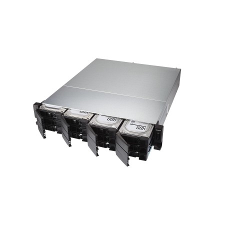 QNAP TS-H1886XU-RP-R2 NAS Rack (3 U) Intel® Xeon® D D-1622 32 Go DDR4 0 To QuTS hero Noir, Gris