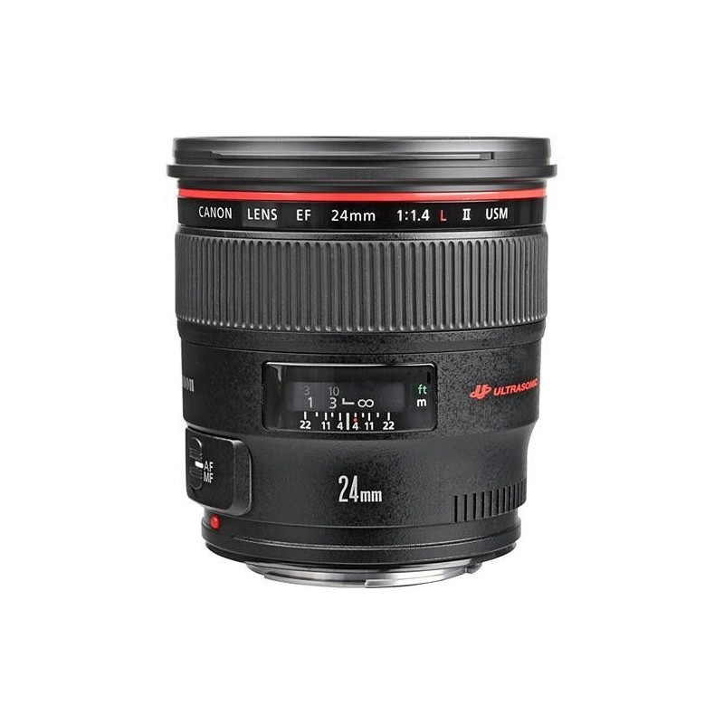 Canon EF 24mm f/1.4L II USM Objectif ultra large Noir Canon EF 24mm f/1.4L II USM Objectif ultra large Noir