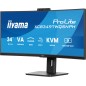 iiyama ProLite XCB3497WQSNPH-B1 écran plat de PC 86,4 cm (34") 3440 x 1440 pixels UltraWide Quad HD LED Noir
