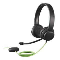 Acer GP.HDS11.01N casque Avec fil Arceau Appels Musique Noir