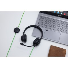 Acer GP.HDS11.01N casque Avec fil Arceau Appels Musique Noir