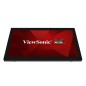 Viewsonic TD2760 écran plat de PC 68,6 cm (27") 1920 x 1080 pixels Full HD LED Écran tactile Multi-utilisateur Noir